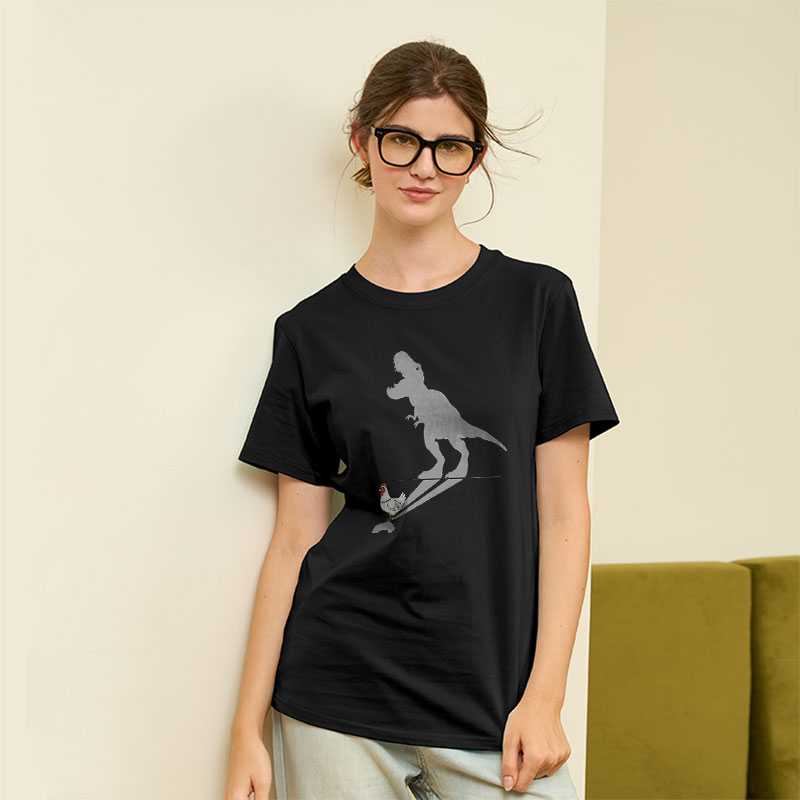 T-Rex Shadow Geek T-Shirt